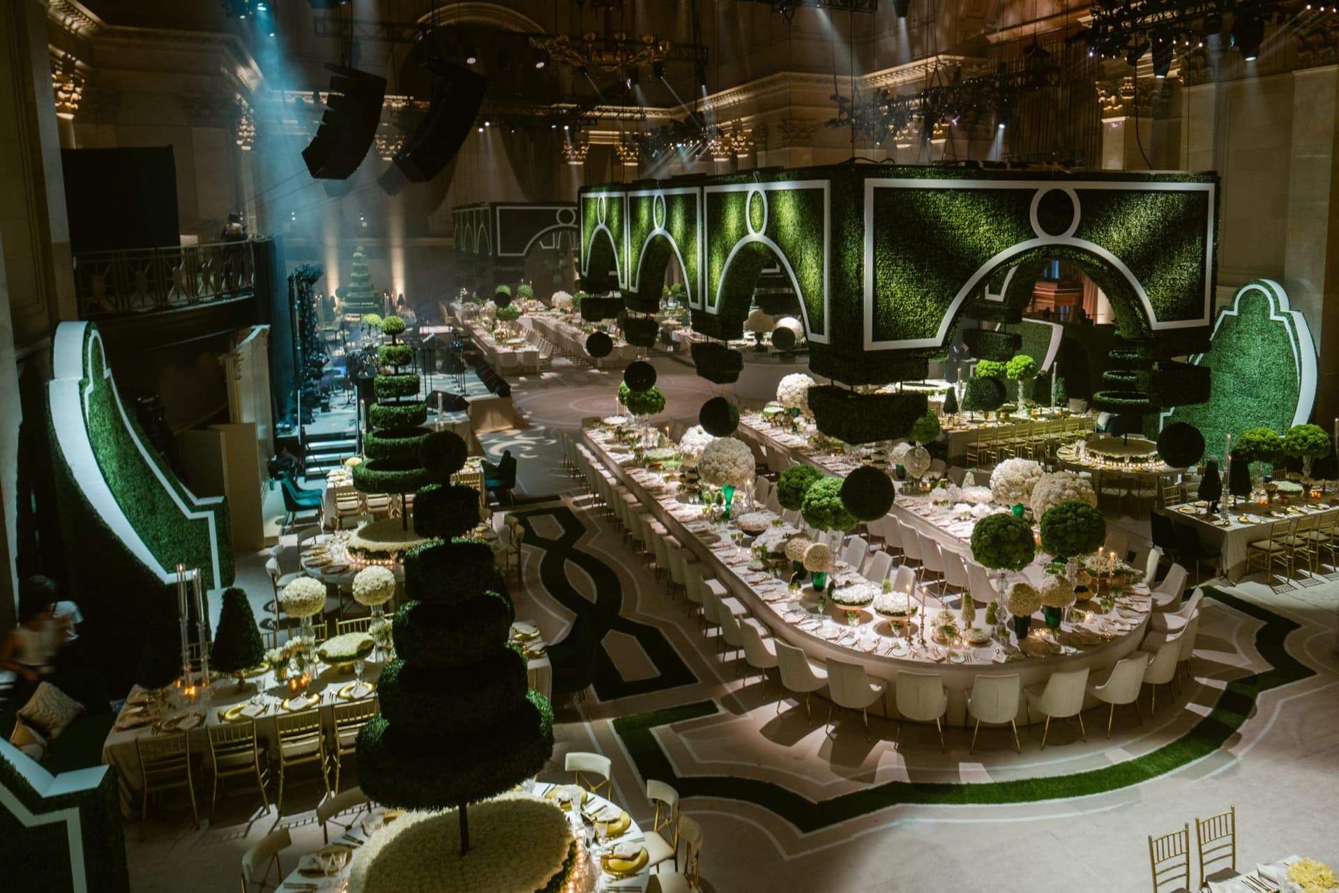 A European garden inspired Wall Street, NYC wedding!