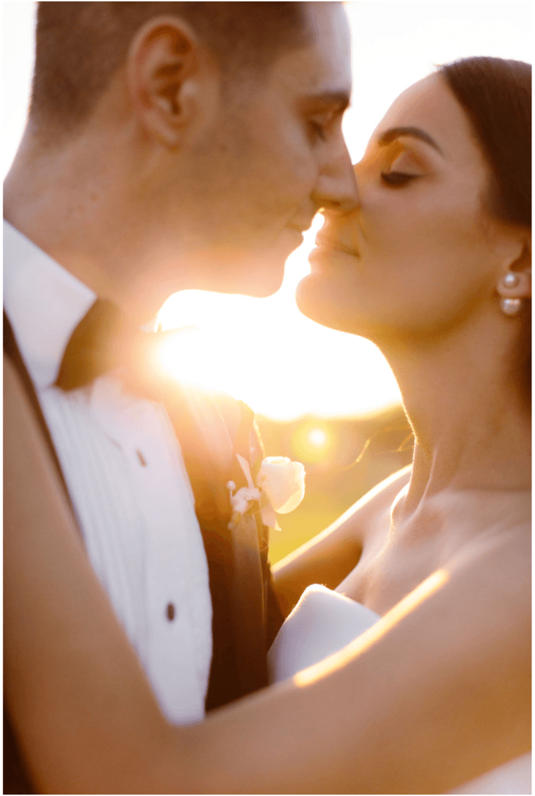 Danielle And Paul’s Beautiful Sunset Wedding