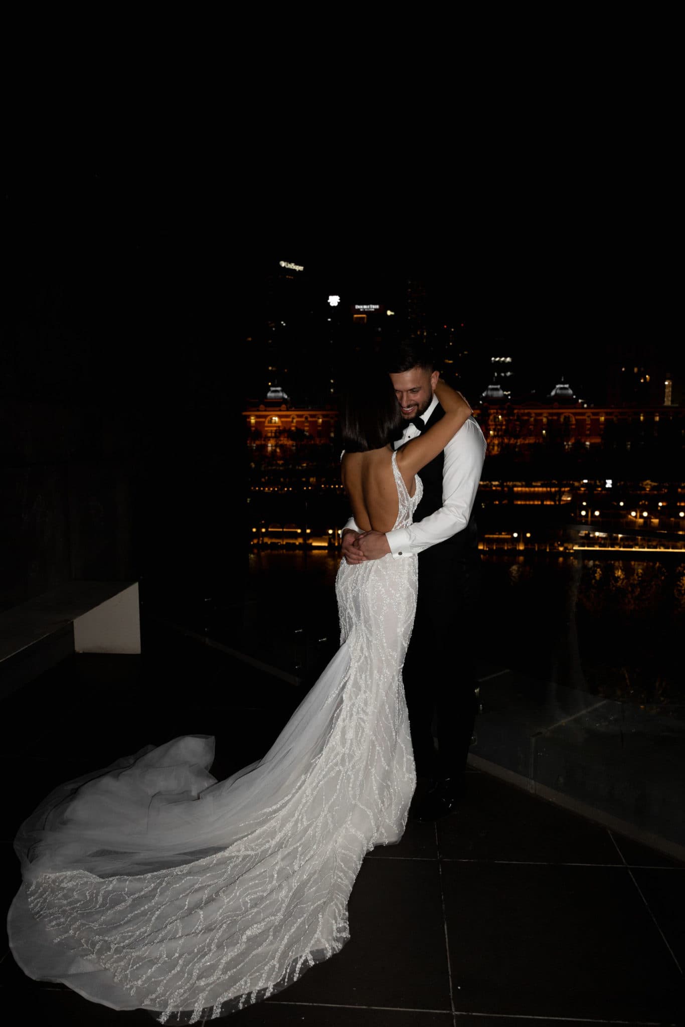 This Bride Cut Her Hair Mid-way Through Her Wedding