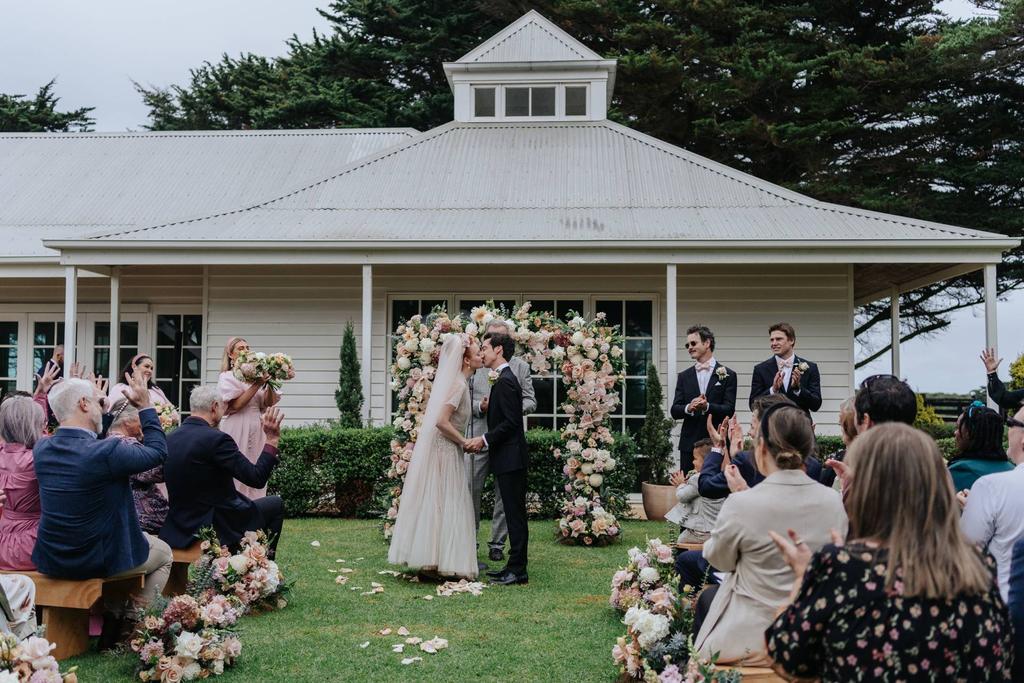 Emma Watkins Married Her Beau In A Pride and Prejudice Inspired Wedding