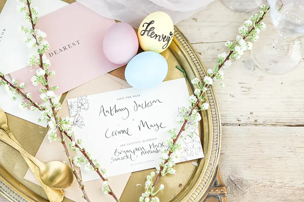 9 Ways To Include A Touch Of Easter In Your Wedding
