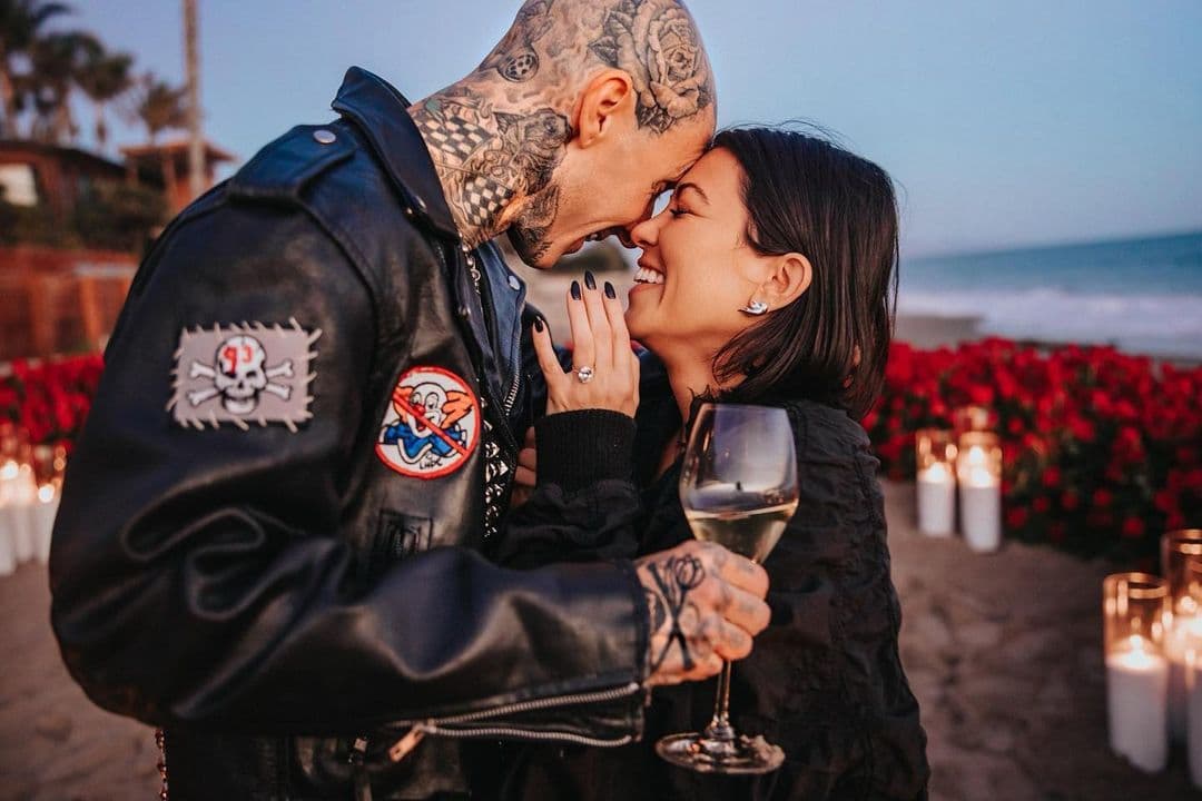 Kourtney Kardashian and Travis Barker Are Engaged