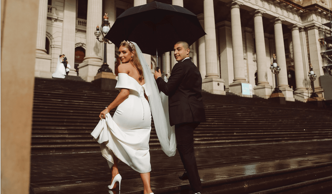 This Grecian Wedding is Ultra Chic