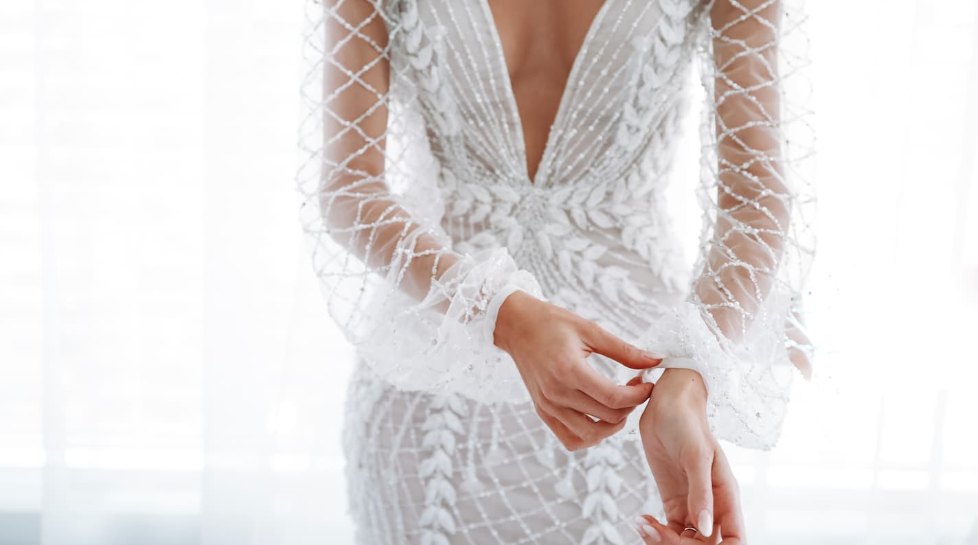 This Bride Wore the Most Intricate Wedding Gown