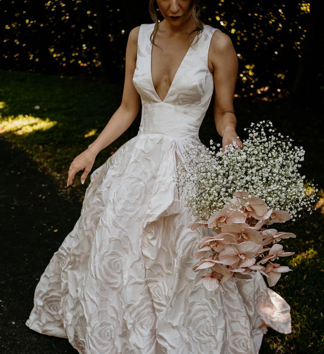 This Bride’s Entire Look is Picture Perfect Glam