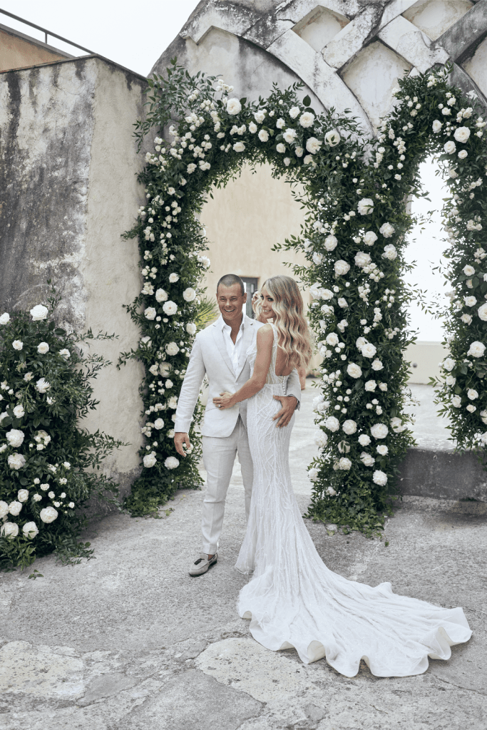 This Couple Held Their Mediterranean Wedding In A 13th Century Castle