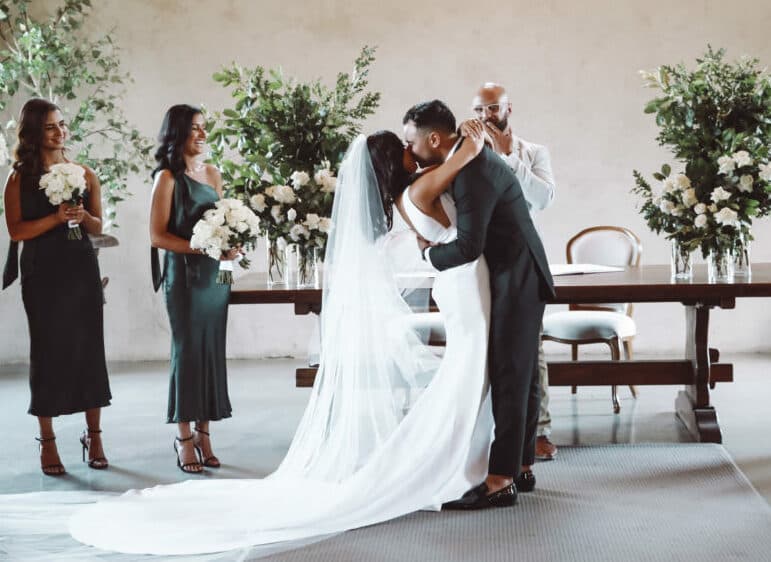 This Couple Had The Most Luxe Unique Wedding
