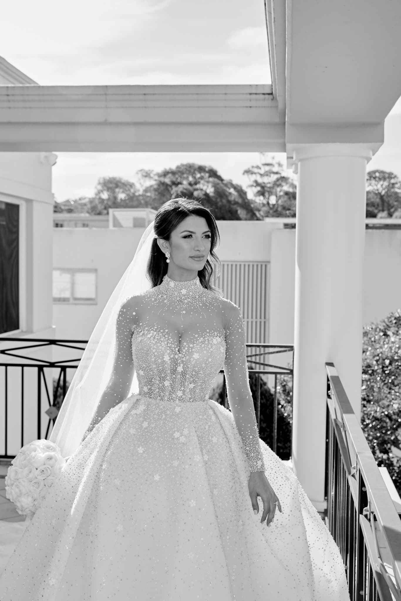 A Glam Waterfront Wedding