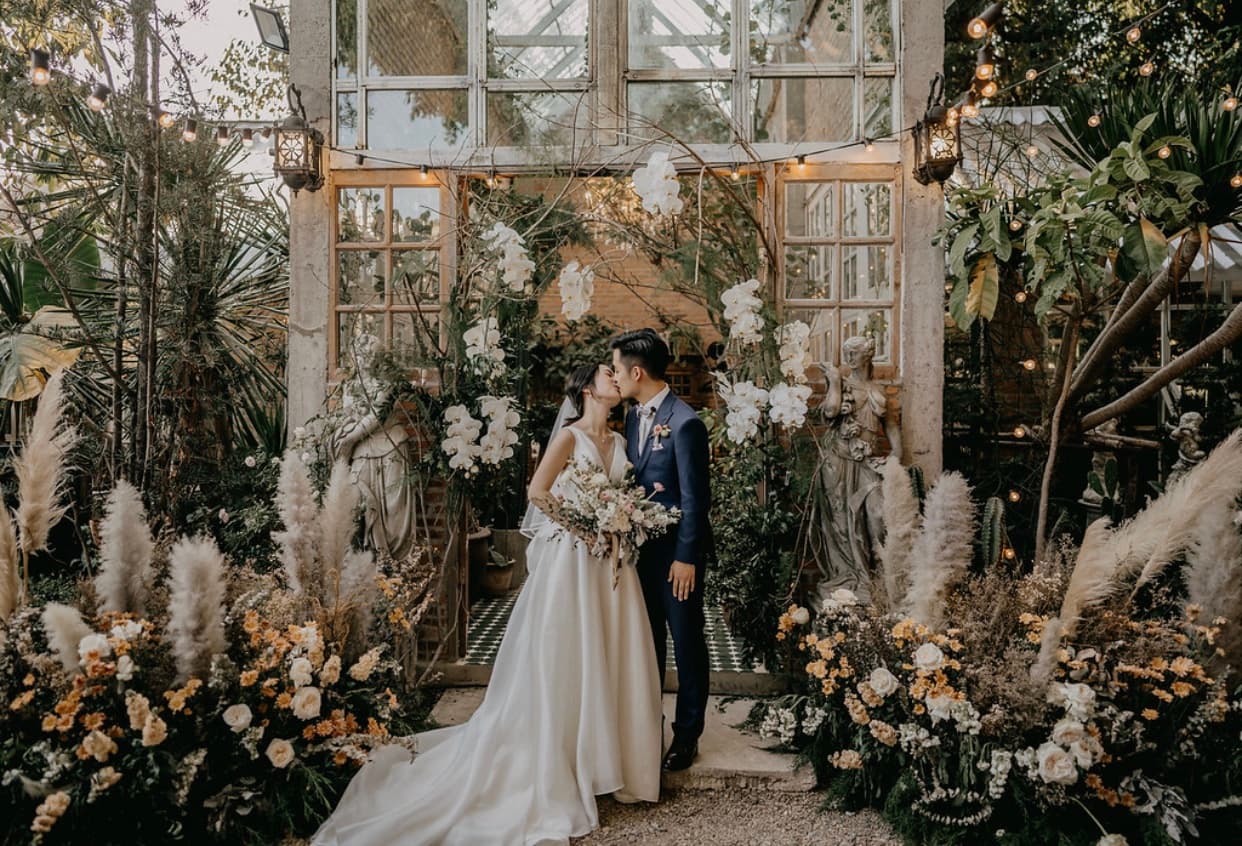 A Whimsical Glasshouse Wedding