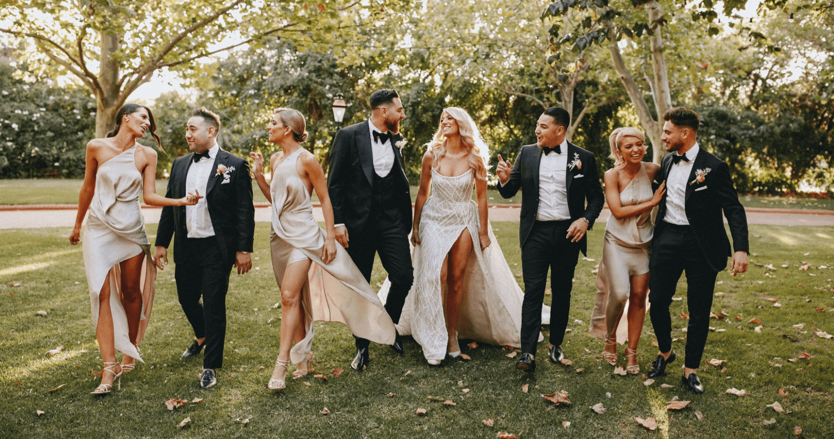 A stylish Adelaide Bride who serenaded her Husband with a classic Elvis tune