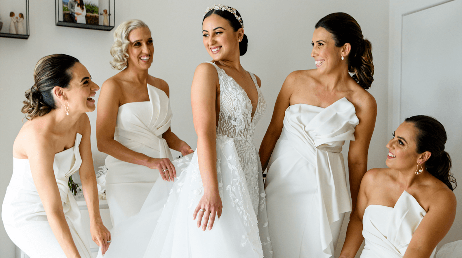 A Classic Wedding With A Couture By Francesca Gown