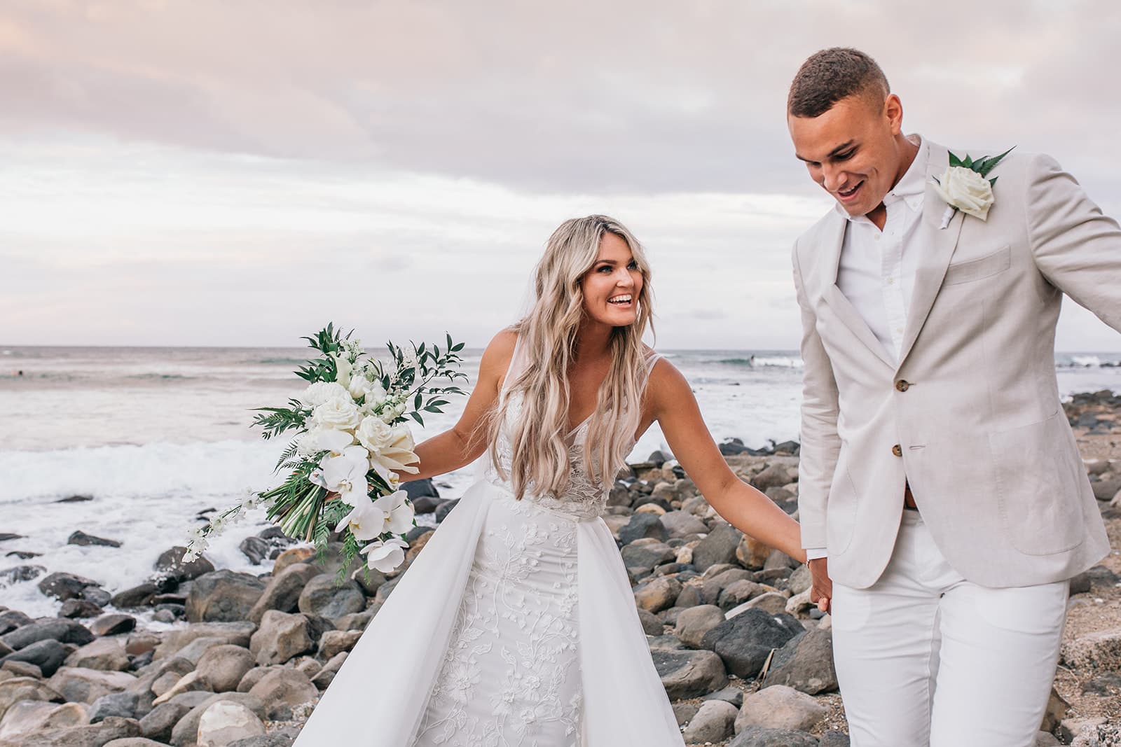 A Heavenly Beachfront Wedding