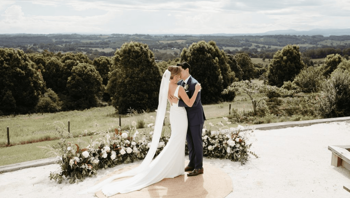 A Minimalist Micro Wedding