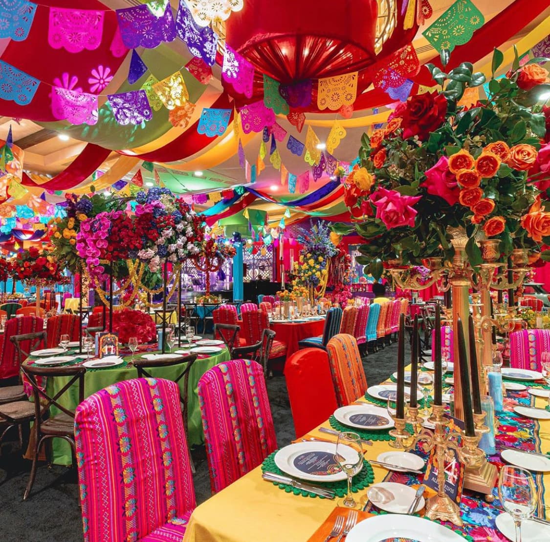 A Day Of The Dead Inspired Wedding