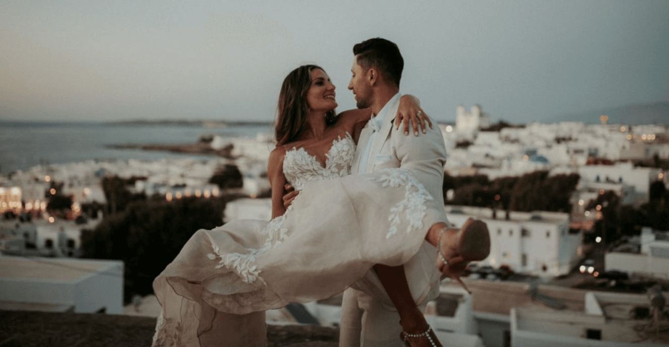 An Idyllic Greek Island Wedding