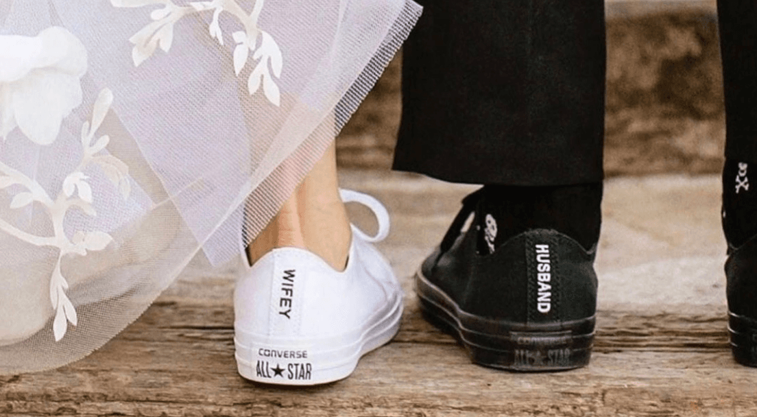 Stylish Comfort: Converse Has Released A Wedding Shoe Collection