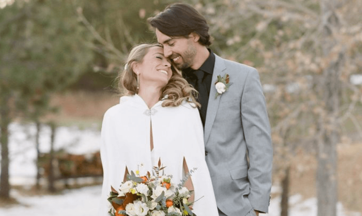 This Colorado Lodge Wedding Had A Fireplace
