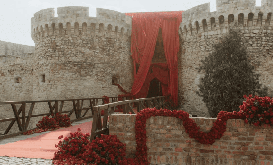 A Monumental Wedding In A 700-Year-Old Fortress
