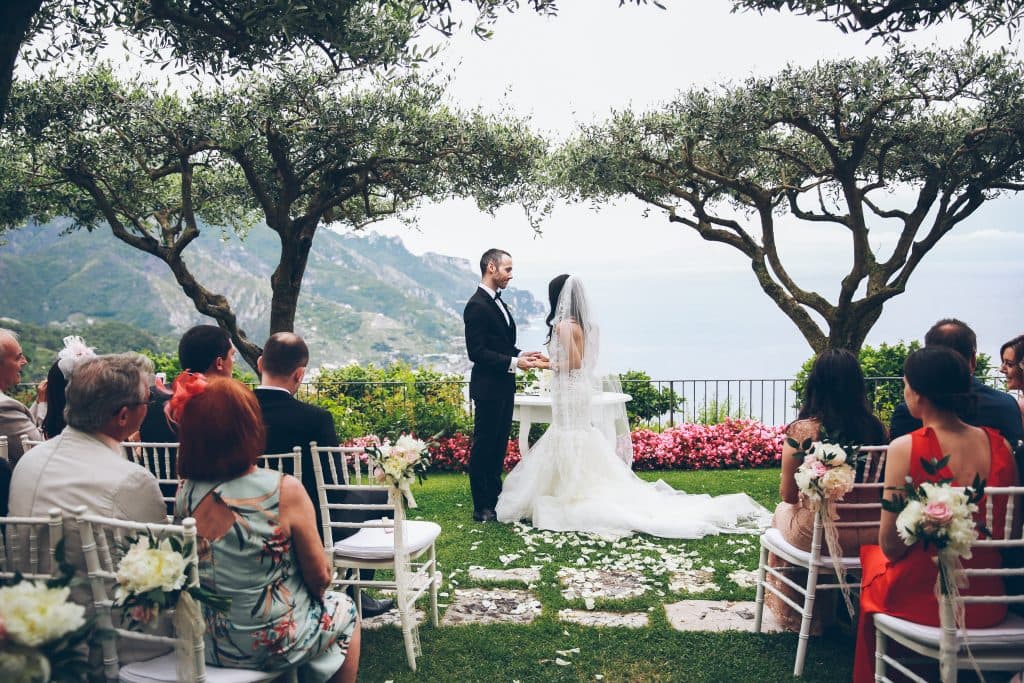 A Cliffside Mediterranean Wedding On The Amalfi Coast