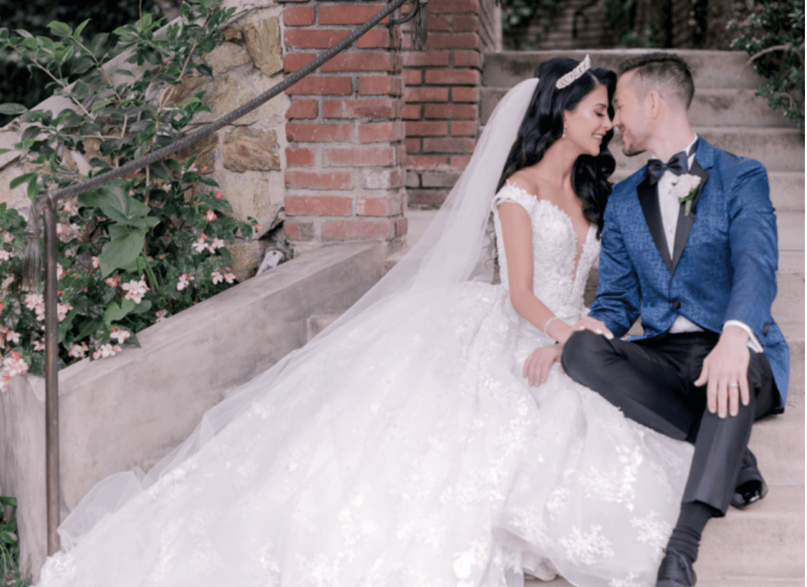 A Luxurious & Romantic Wedding