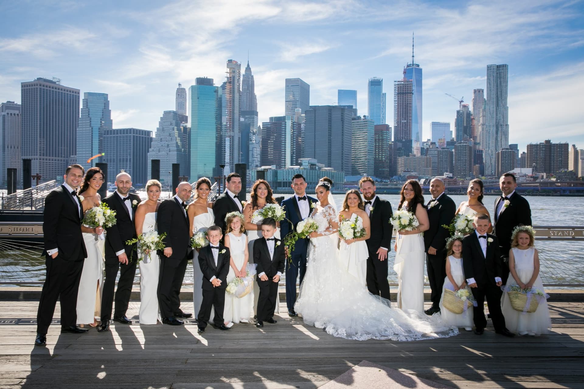 An Elegant Wedding Overlooking The NYC Skyline