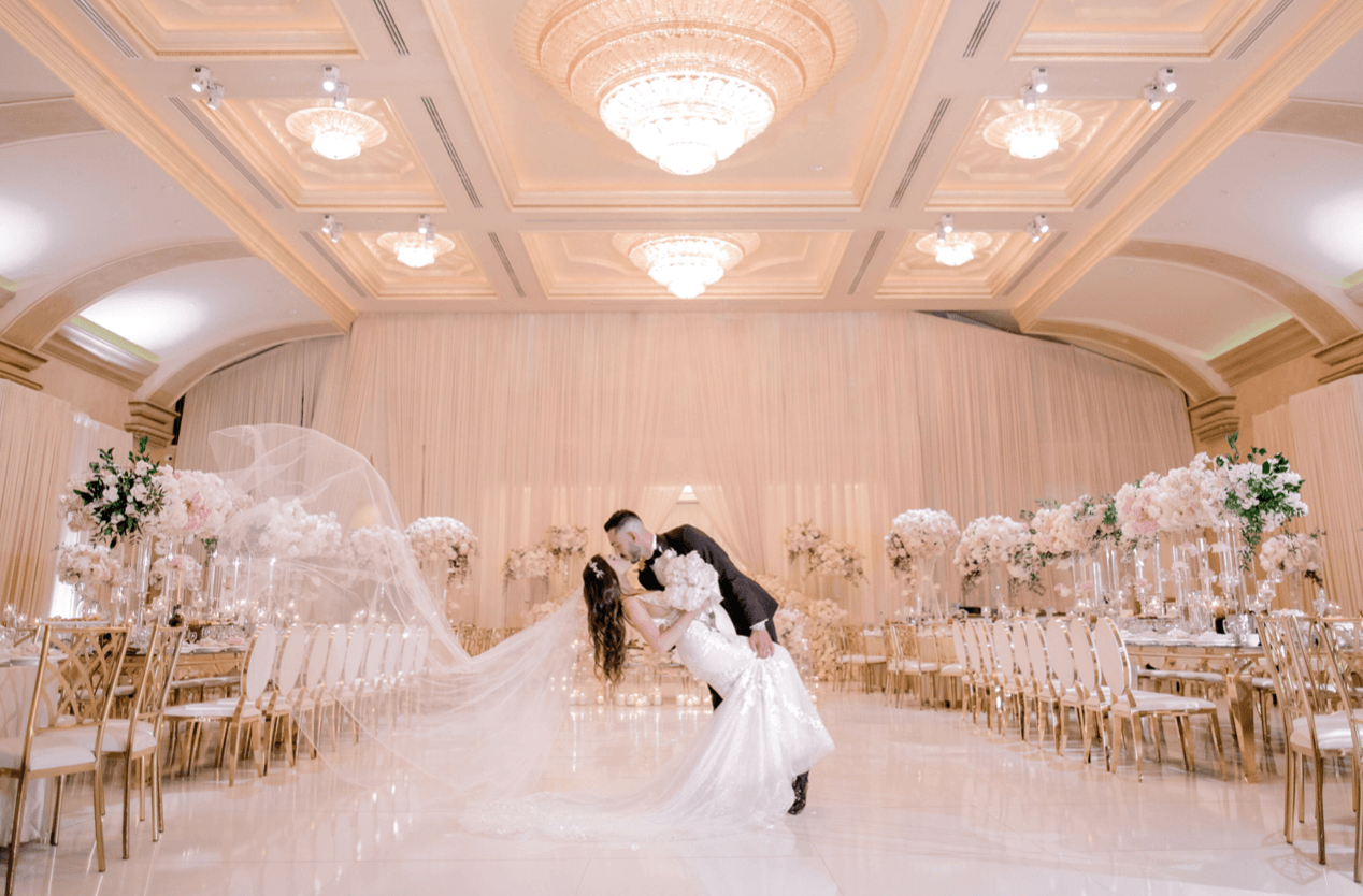 A Blush Pink And Romantic Wedding