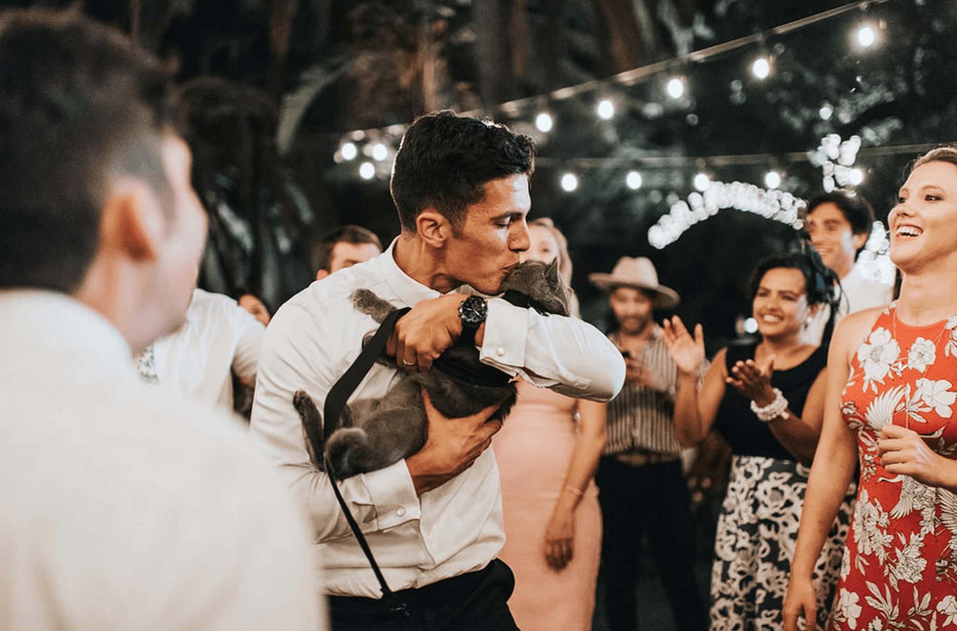 Groom Makes Pet Cat His Best Man