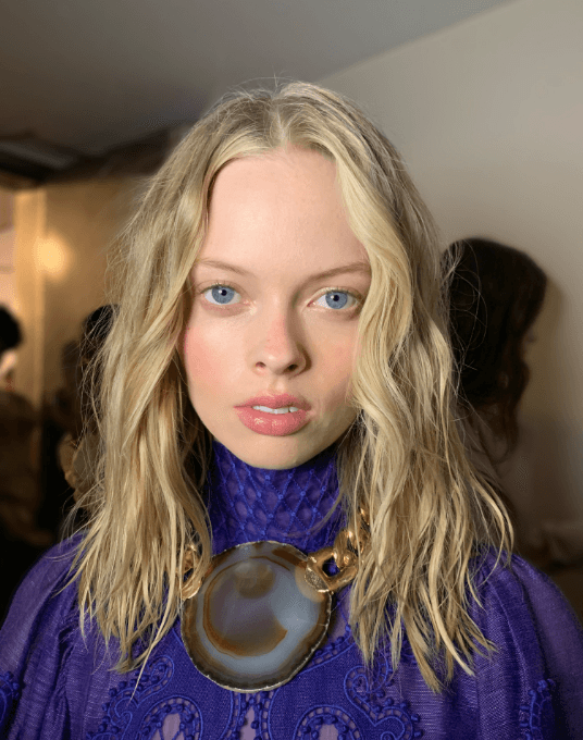 Trending in hair at NYFW: Aussie beach vibes