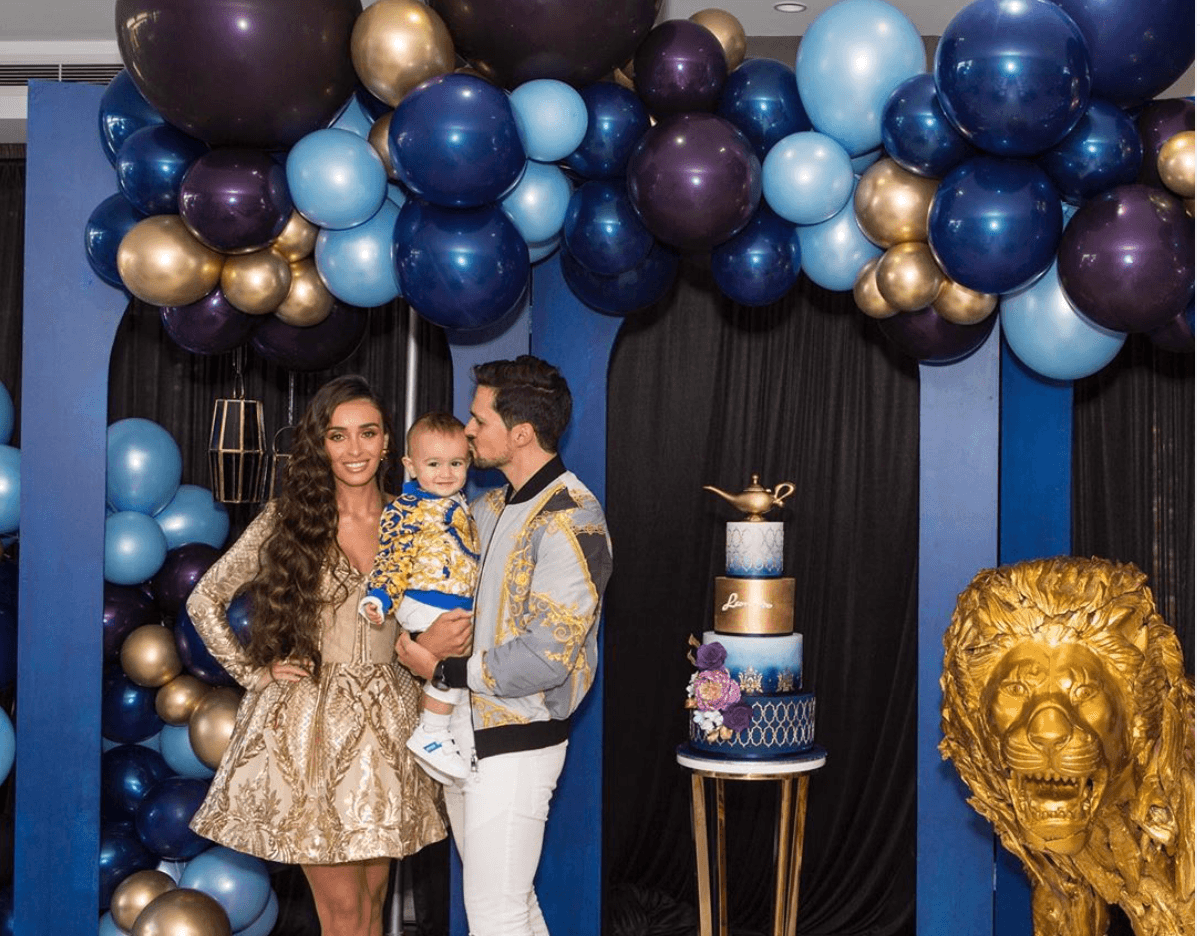 MKR Stars Zana and Gianni Had An Incredible Aladdin Themed Birthday For Their Son