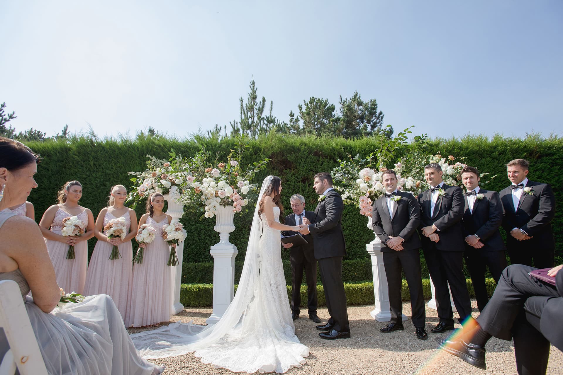 A Romantic And Intimate Wedding