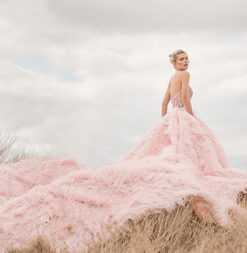 Wedding and engagement dress options for girls who love pink