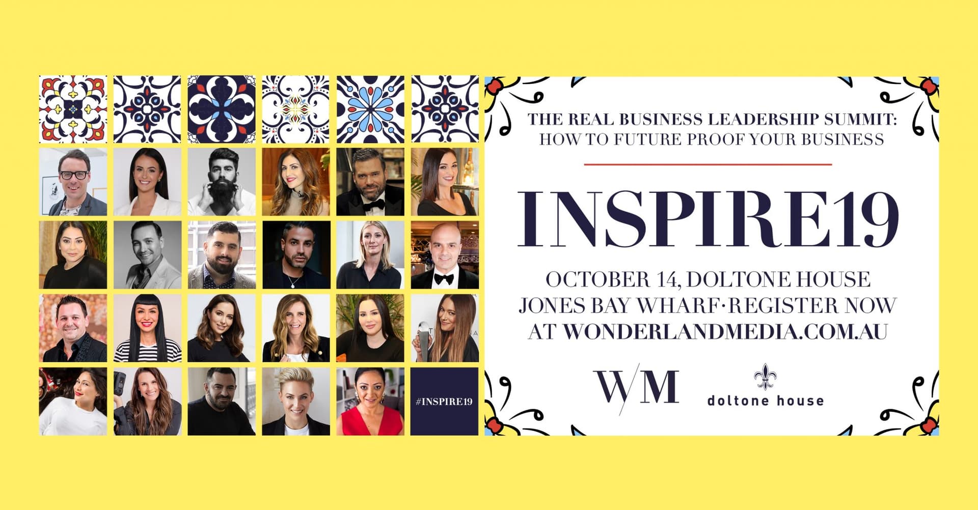 Introducing our INSPIRE 19 speakers
