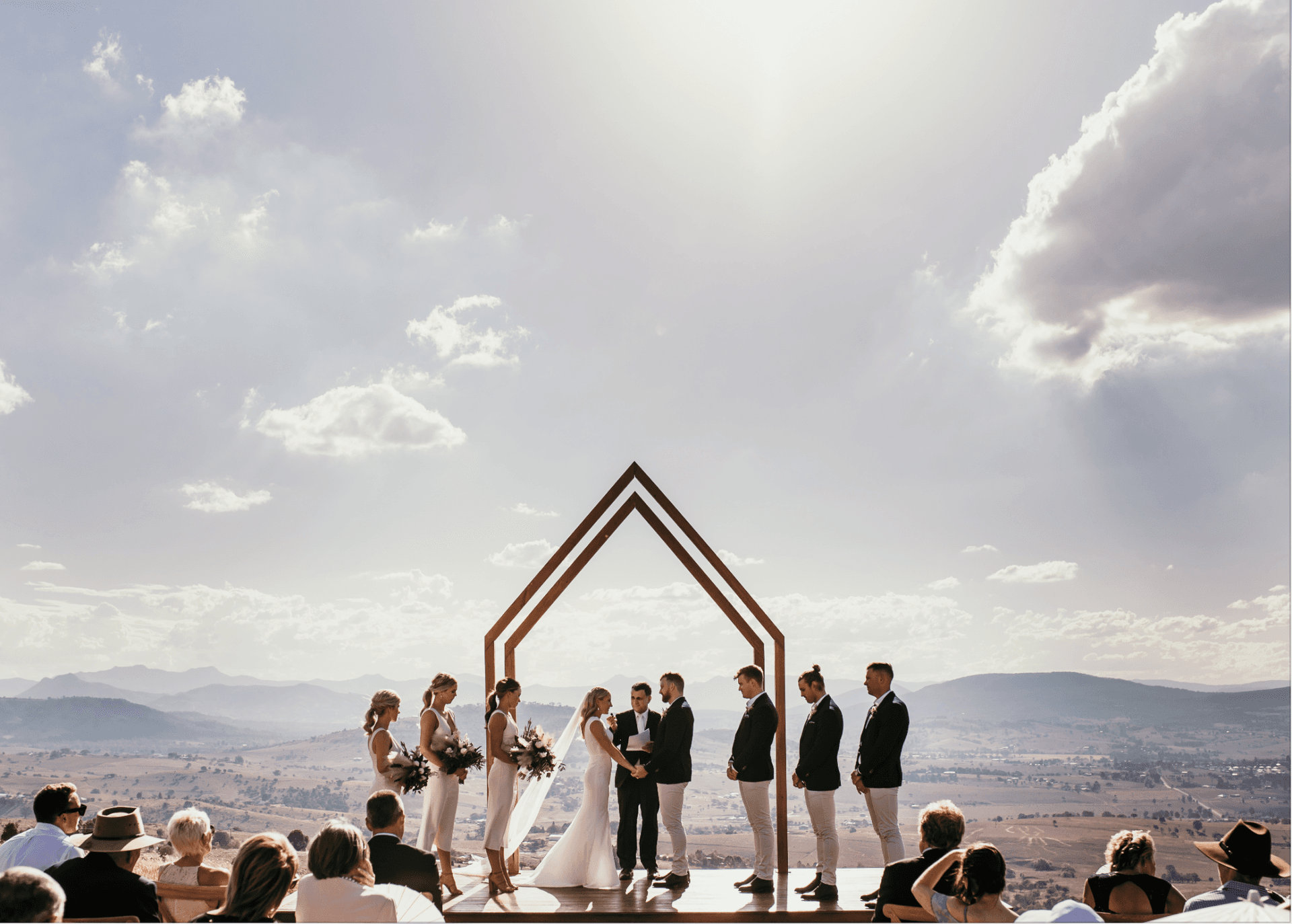 A Symbolic Wedding Held At The Bride’s Family Farm