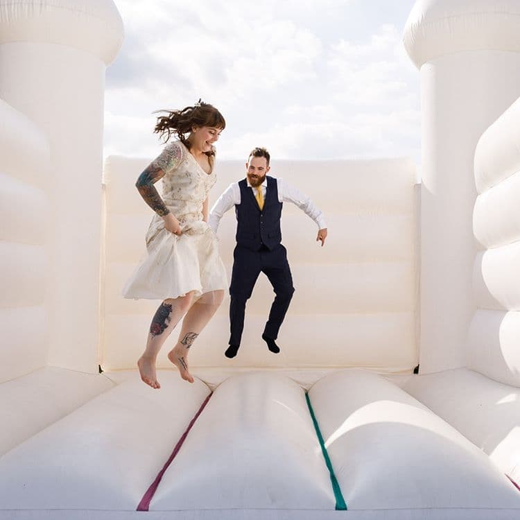 You Can Now Hire A Jumping Castle For Your Wedding Day
