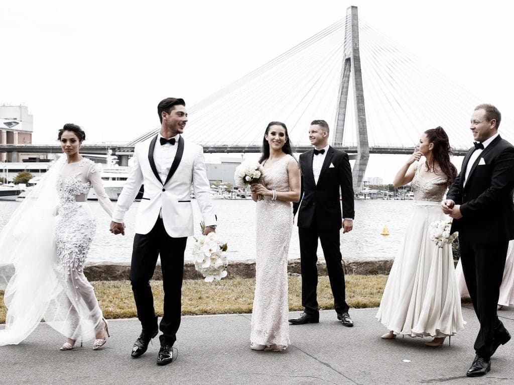This Bride & Her Bridesmaids Donned A Stunning Look