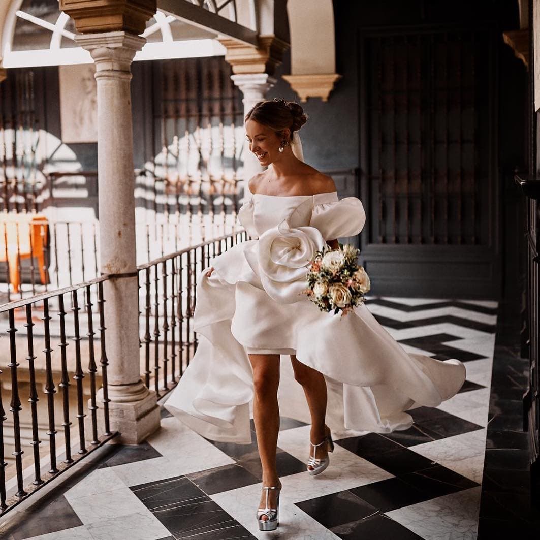We Are Loving This Sophisticated Wedding Dress Trend