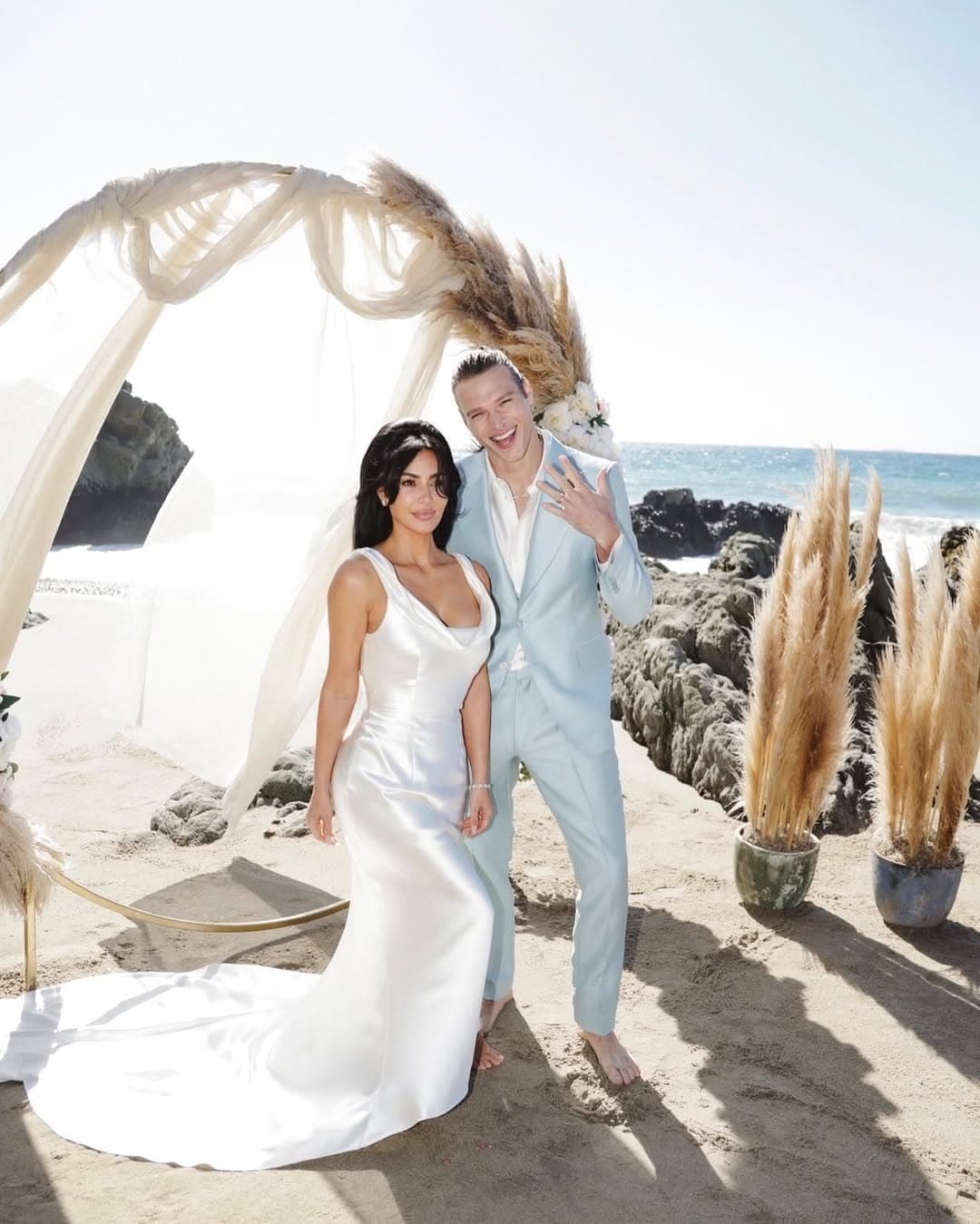 Kim Kardashian’s “All’s Fair” Bridal Look Just Dropped and the Internet Is in Its Soft-Glam Era Again