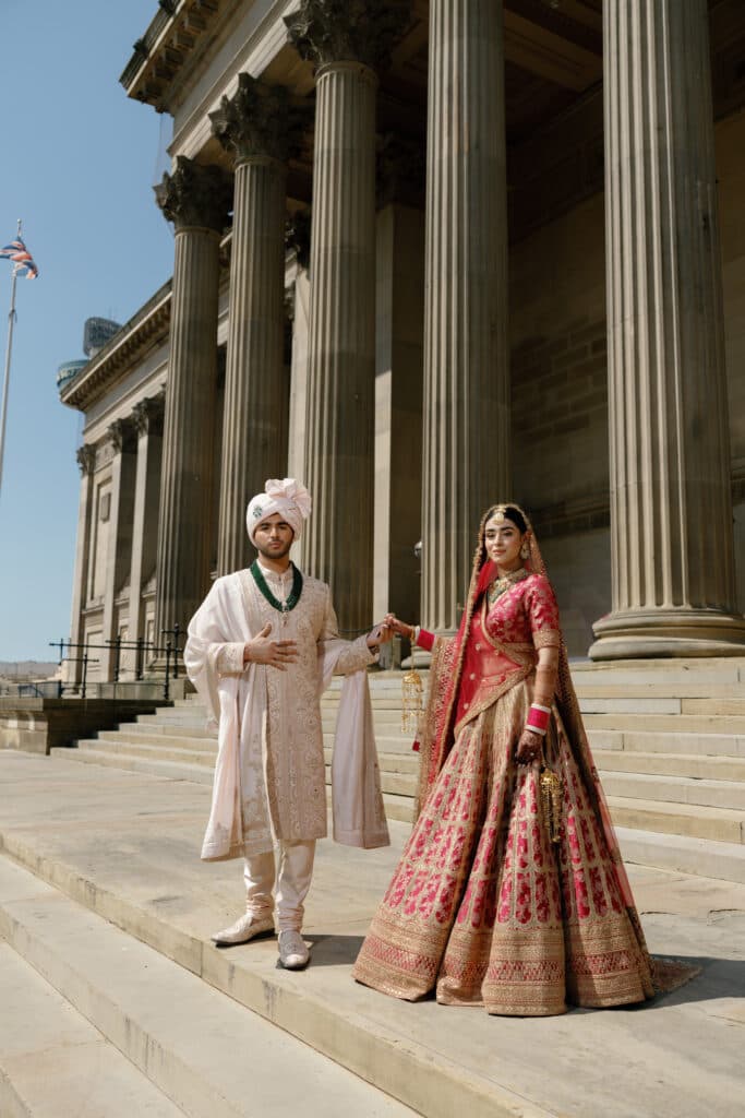 Mihir & Aradhana’s Luxury Liverpool Wedding: Where British Heritage Meets Indian Tradition