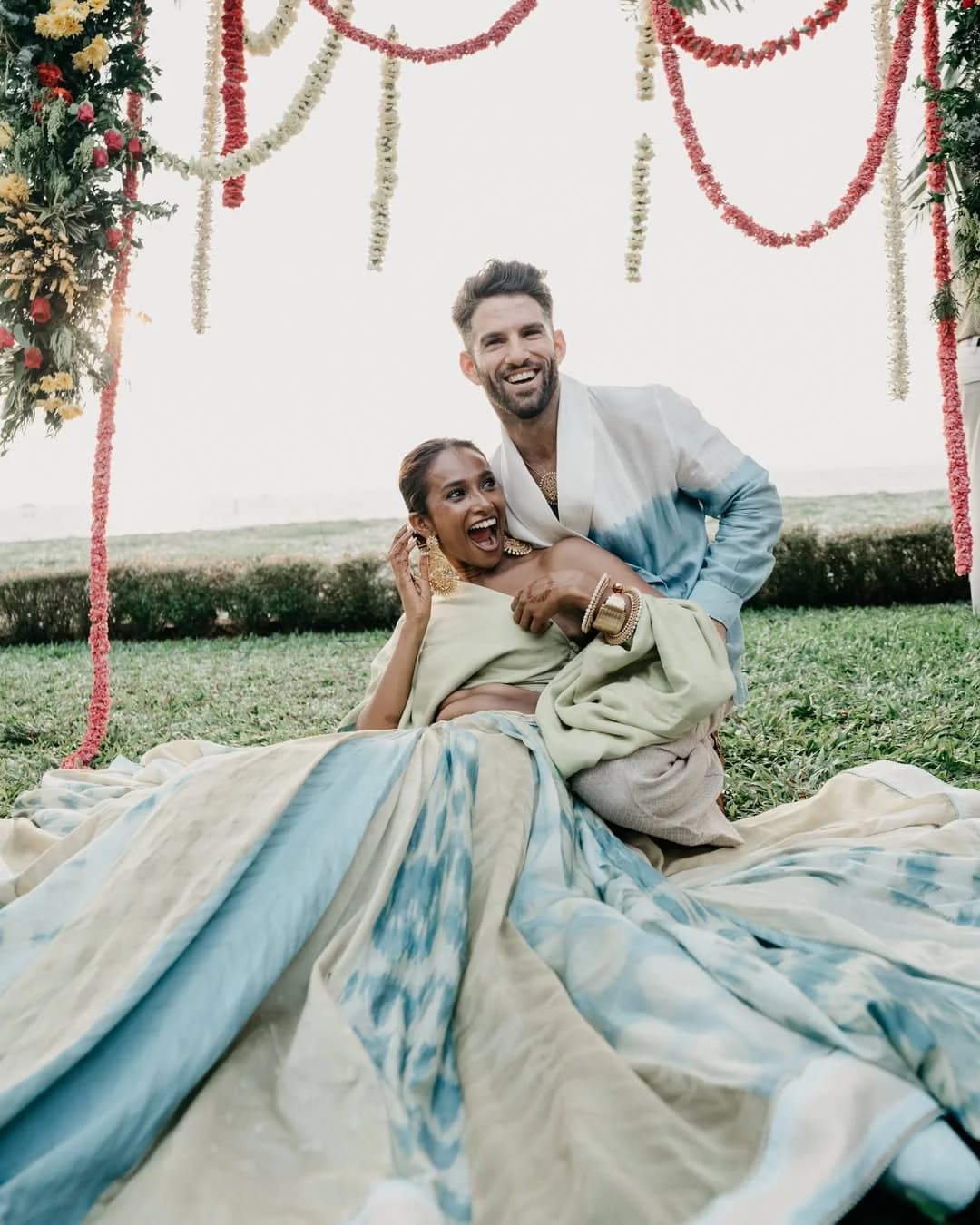 Slow, Sacred, and Stylish: Inside Nidhi Sunil and Noah Katz-Appel’s Thoughtfully Unrushed Wedding in Kerala