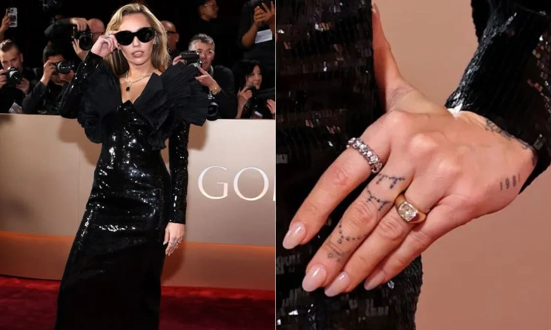 Miley Cyrus’ Engagement Ring Steals the Spotlight at the Golden Globes 2026