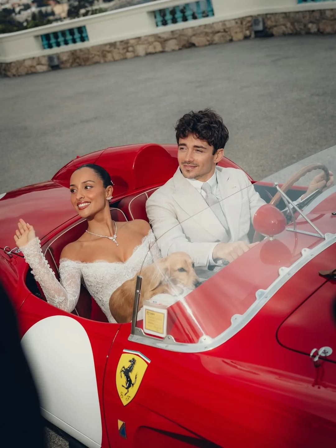 Charles Leclerc and Alexandra Saint Mleux Share First Look at Monaco Civil Wedding and Tease a Second Celebration