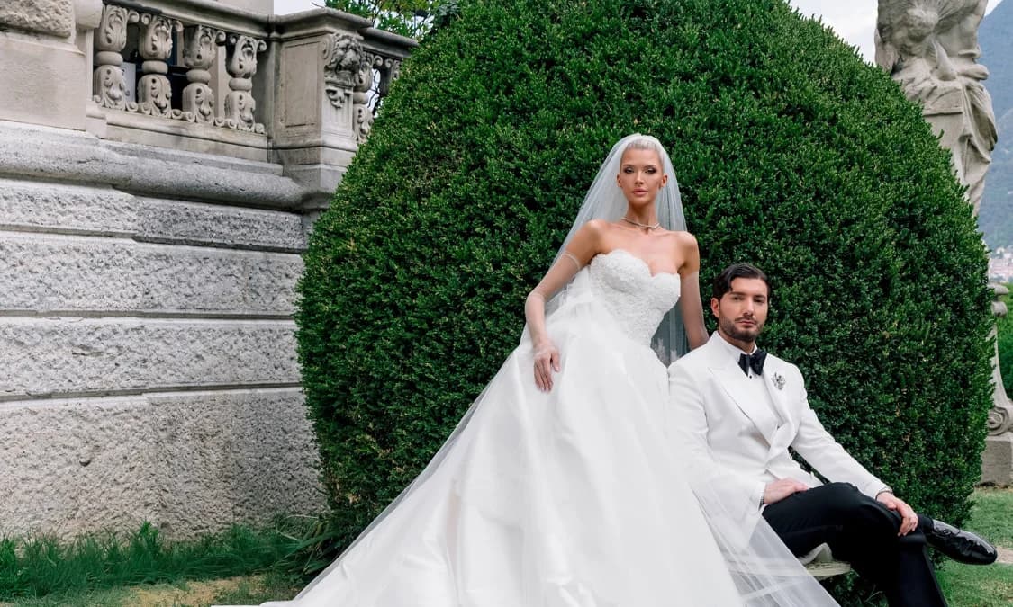 Alesso Marries Erin Michelle Cummins in a Dreamy Lake Como Wedding