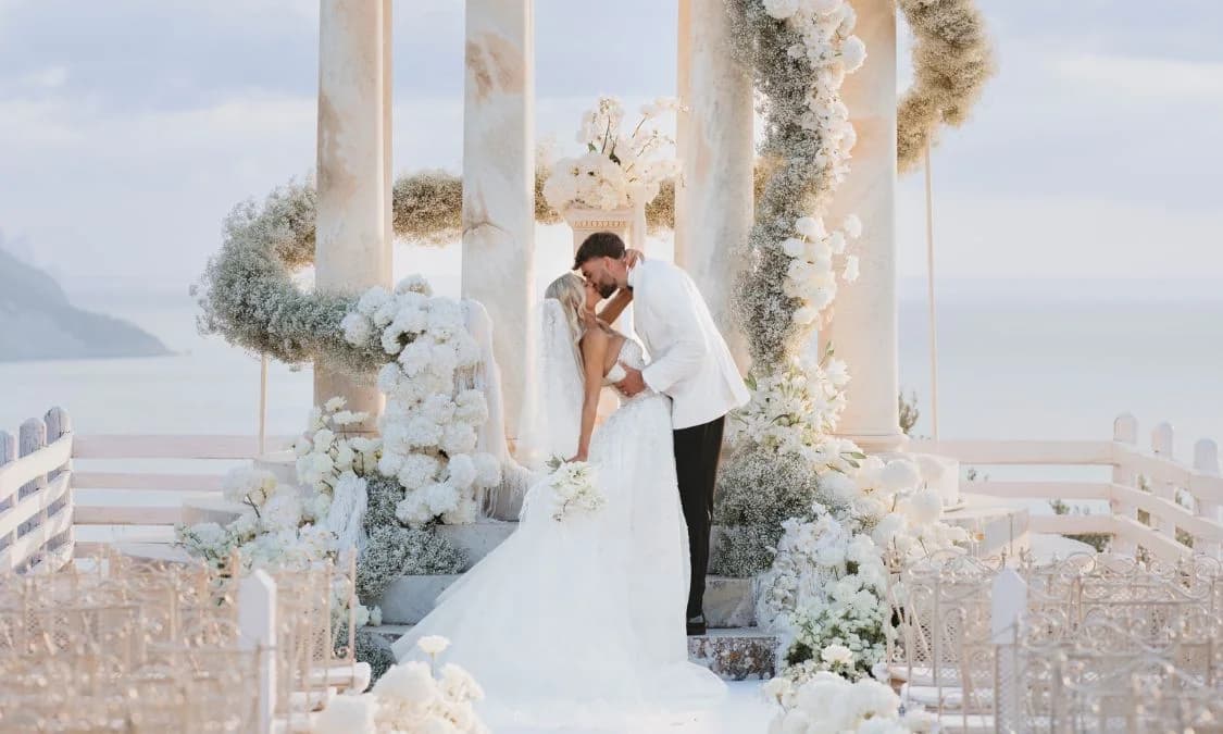 Inside Molly Smith and Tom Clare’s Monochromatic Mallorca Wedding at Son Marroig