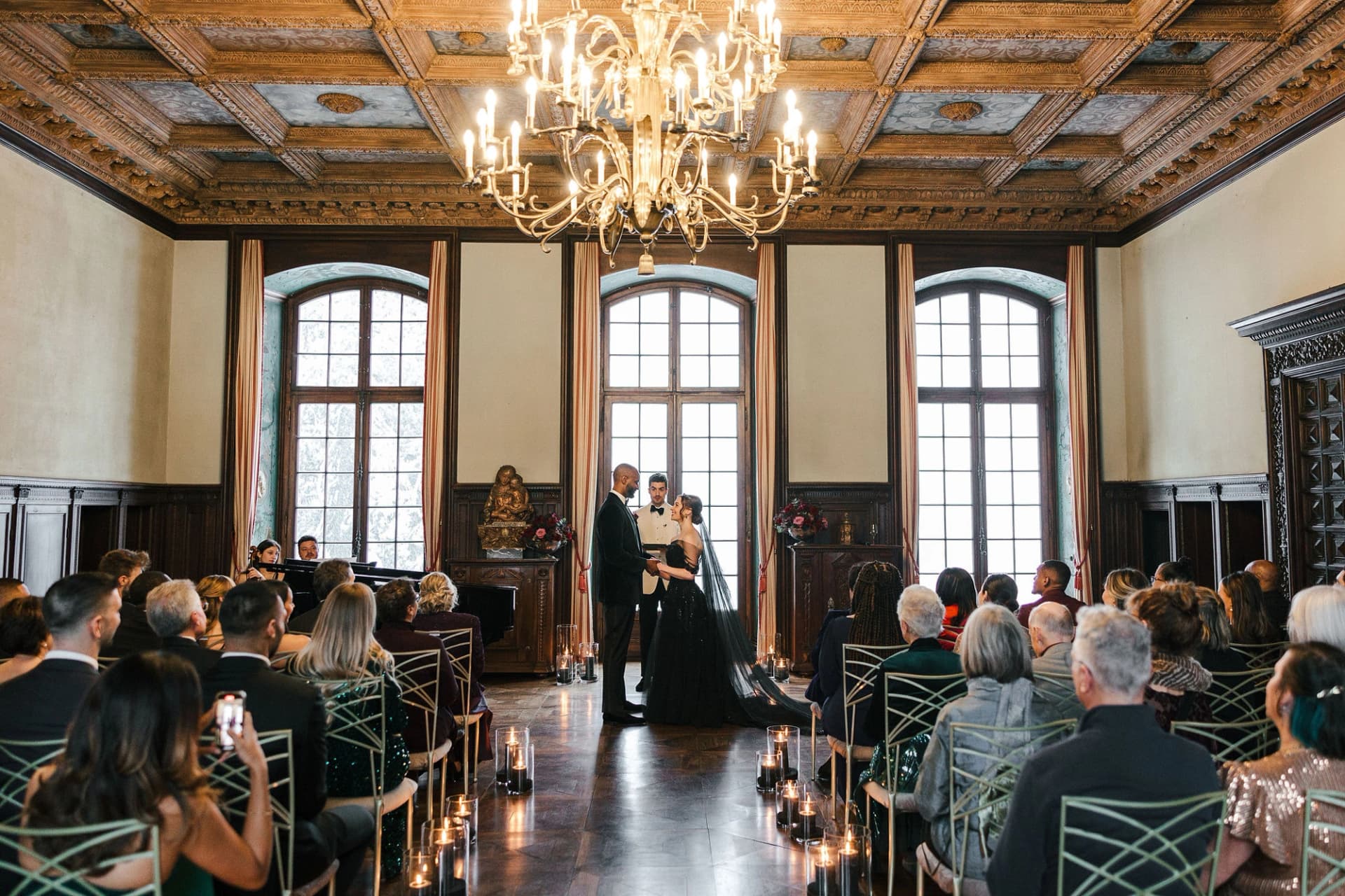 Emily & Terrance's Winter Wonderland Wedding