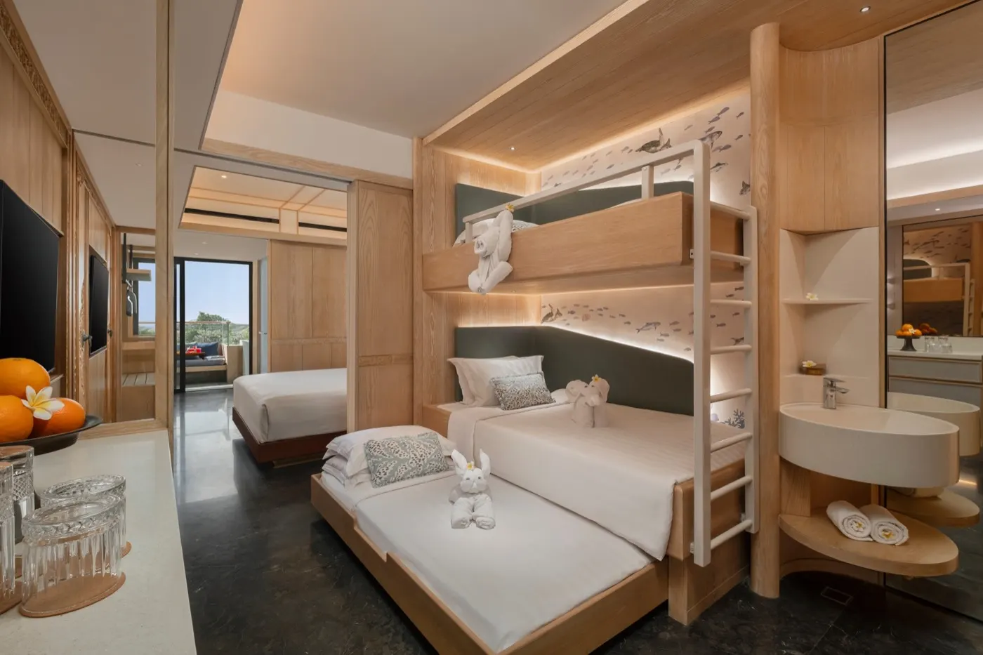 Family room bunks