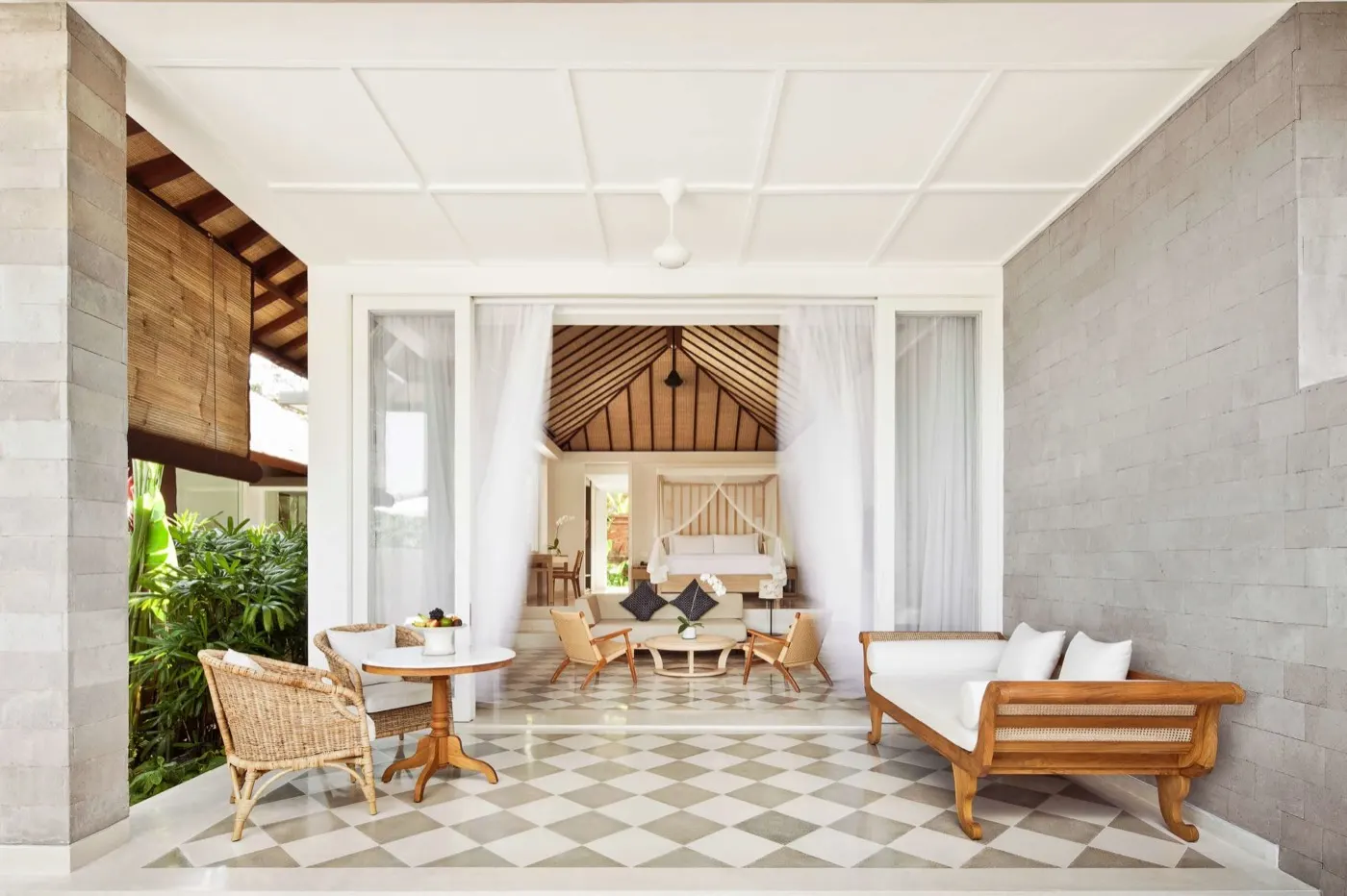 Garden terrace room