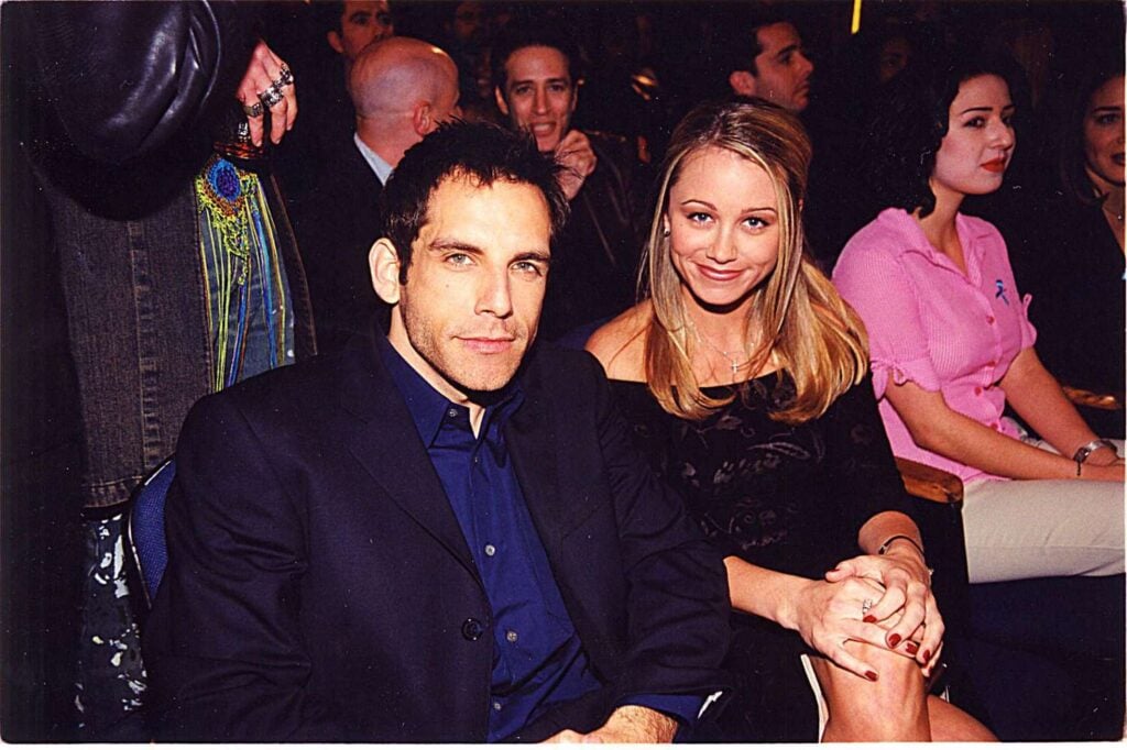 Ben Stiller &amp; Christine Taylor engagement