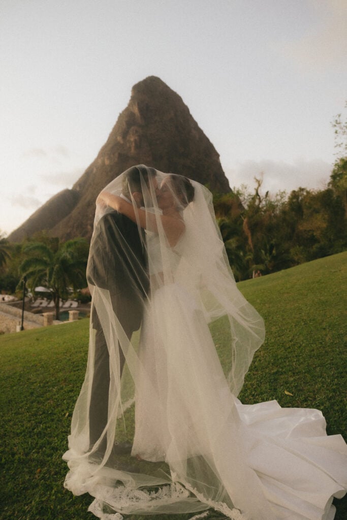 Destination wedding in St Lucia