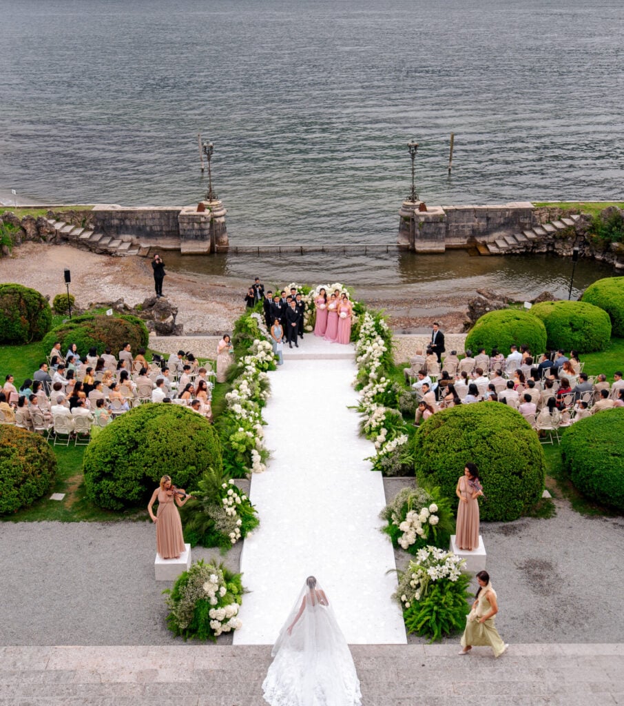 Destination wedding in Lake Como