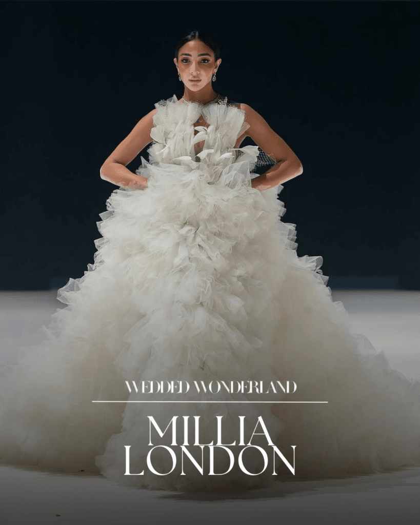 Millia London UK Bridal Designer